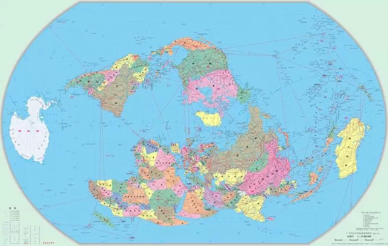 世界地图世界地图中文版可放大截图