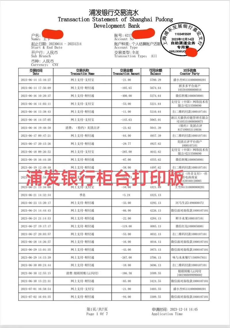 银行流水生成器免费版游戏截图