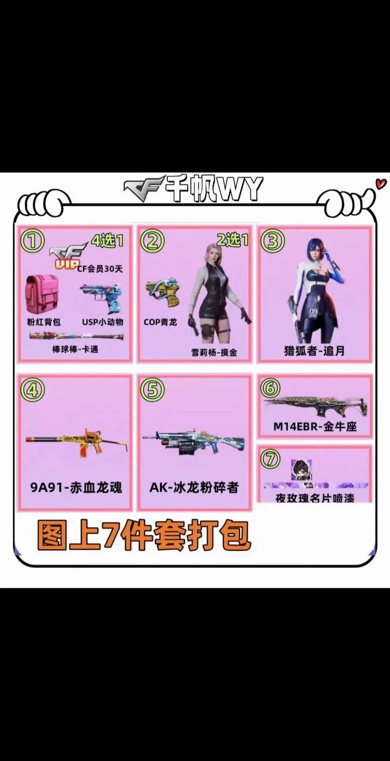 我要玩穿越火线粉色版本截图