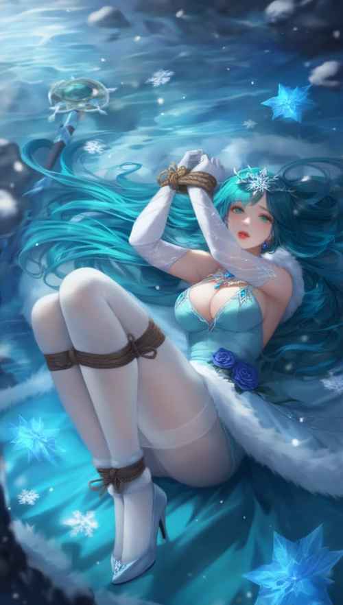 王者荣耀女英雄翻白眼流口水流眼泪全身照截图