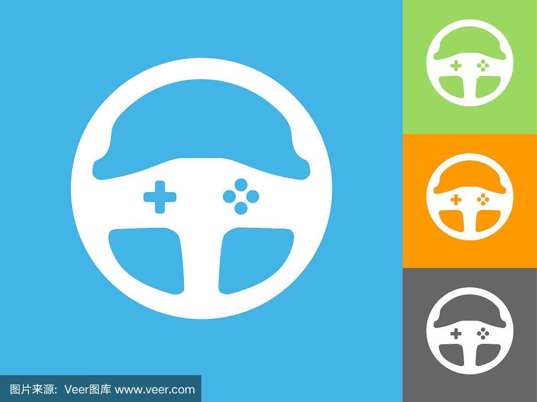 带方向盘的驾驶游戏截图