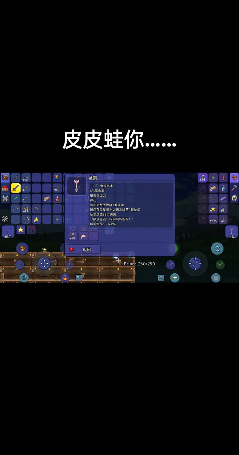 泰拉瑞亚一只皮皮蛙2024汉化截图