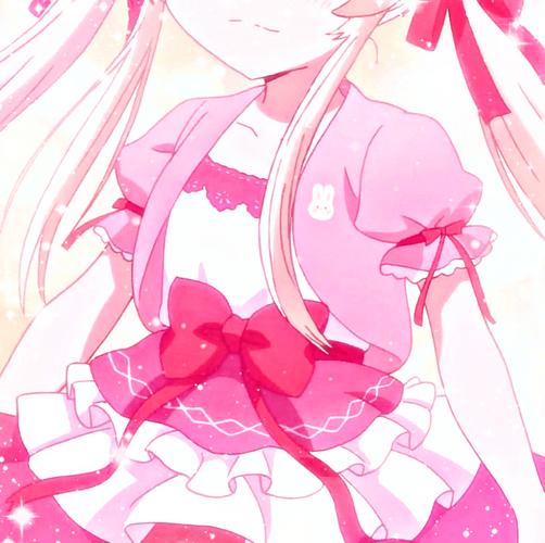 粉色漫画少女头像永久vip截图