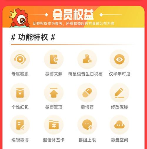 新浪微博有没有电脑版永久vip图标