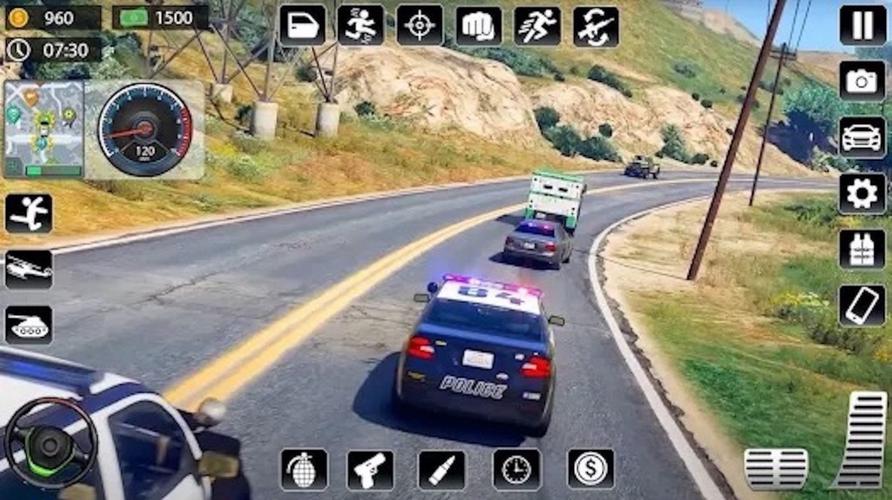 警车追击游戏永久免费版截图