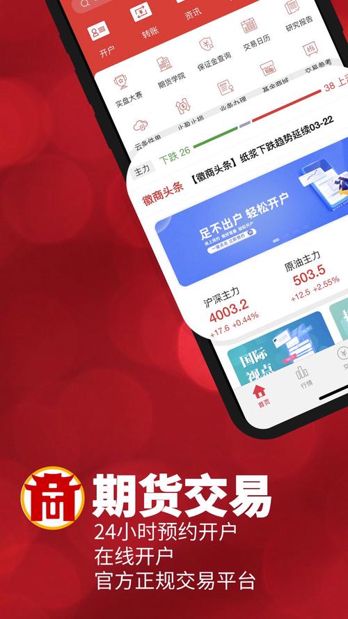 徽商掌上财富手机版彩色版截图