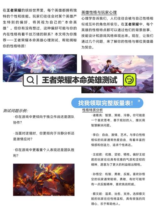 王者荣耀测试本命入口截图