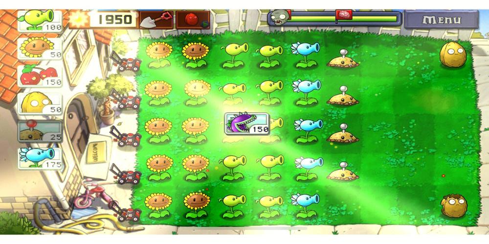 pvz1全版本存档中文版红包版HD版截图