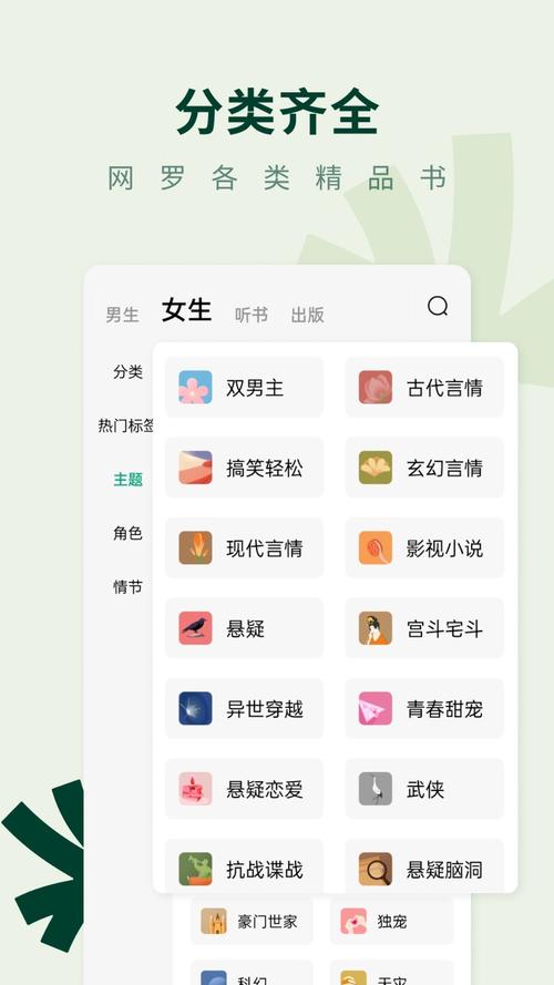 多彩小说绿色版汉化版截图