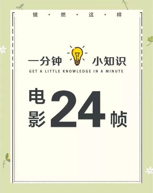 电影的帧率一般都多少缩略图
