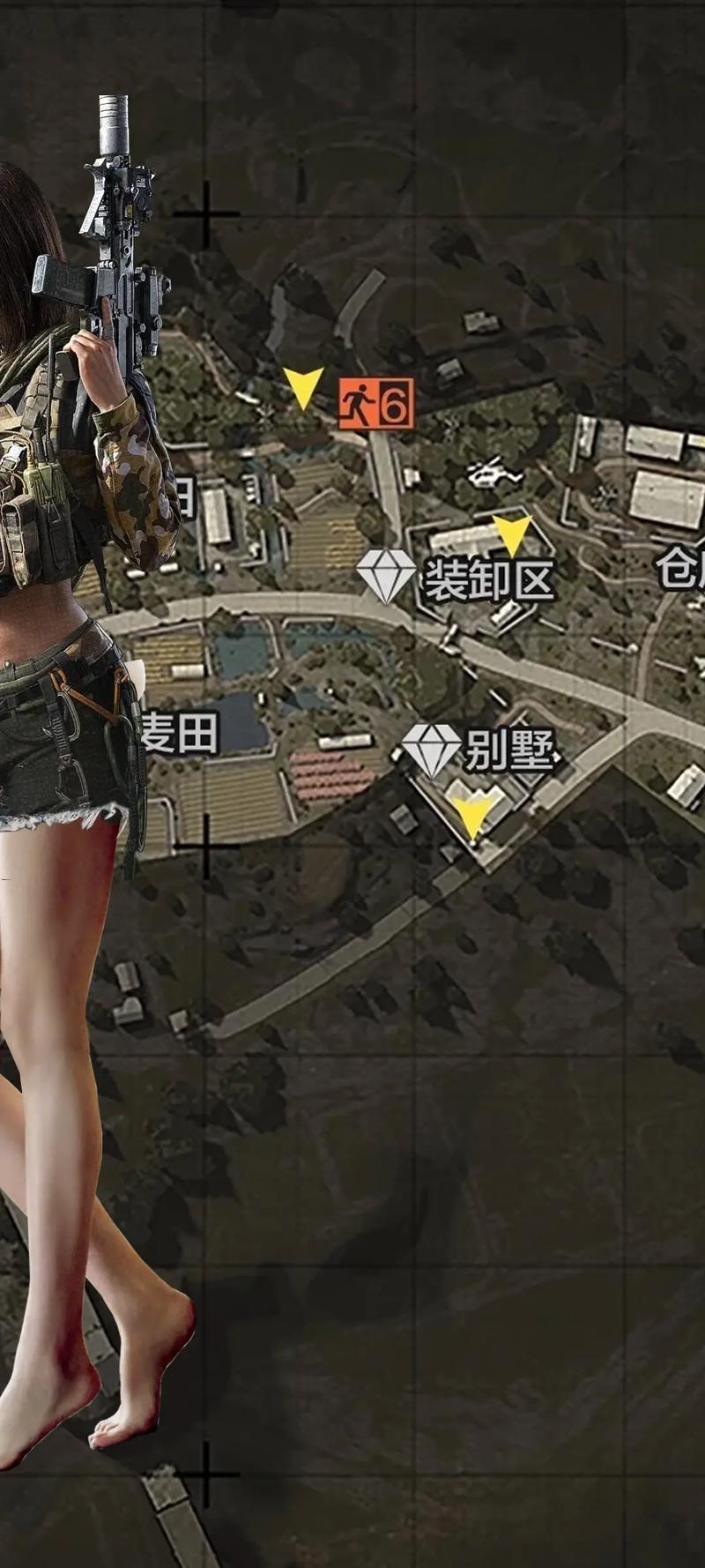 暗区突围女角色穿内衣吗截图