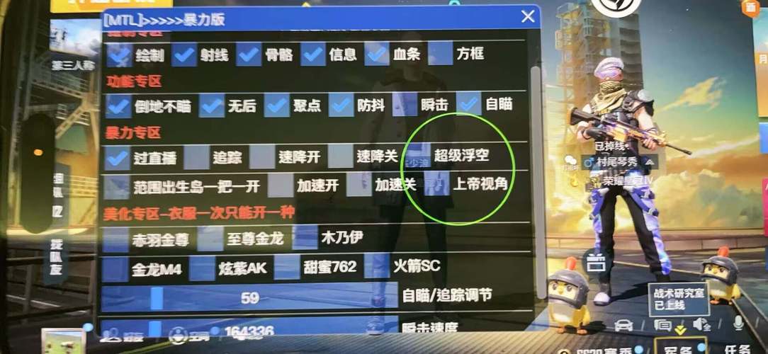 和平精英飞天挂软件下载解锁版截图