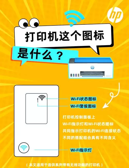惠普打印机1005常见故障图标
