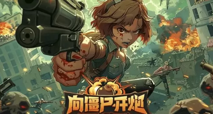 合成枪械打僵尸的游戏截图