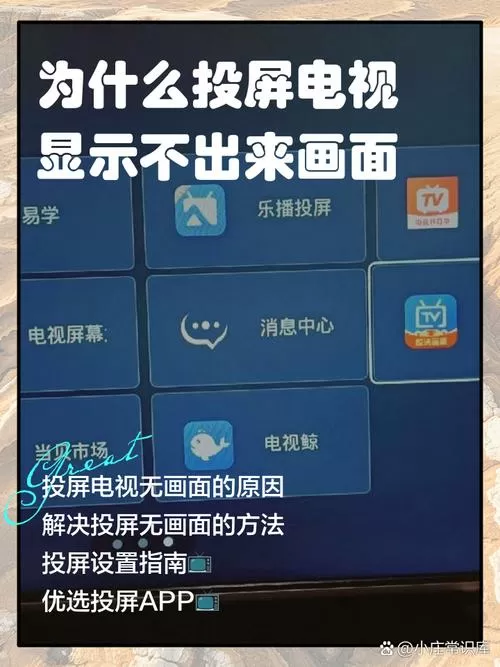 微鲸电视突然无法投屏截图