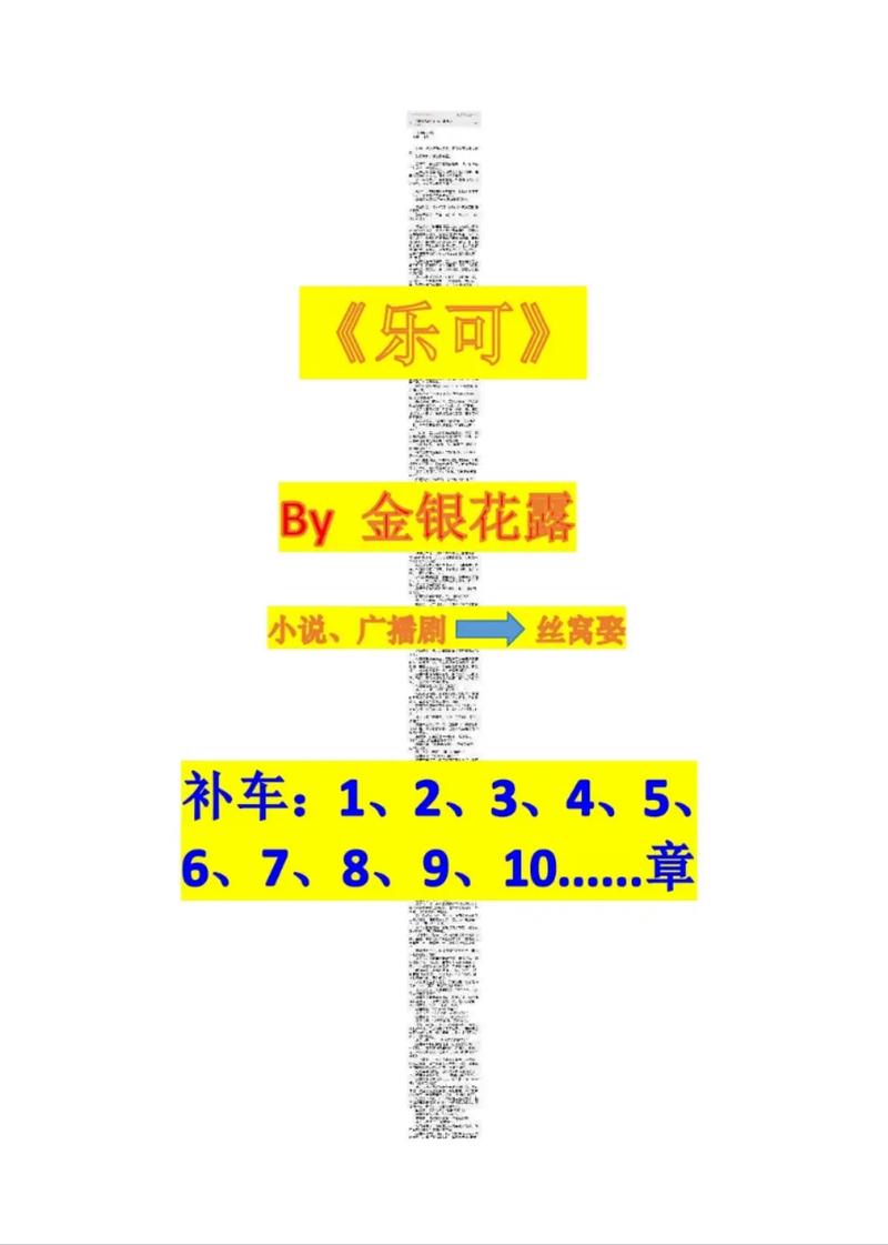 《乐可》金银花txt免费阅读截图
