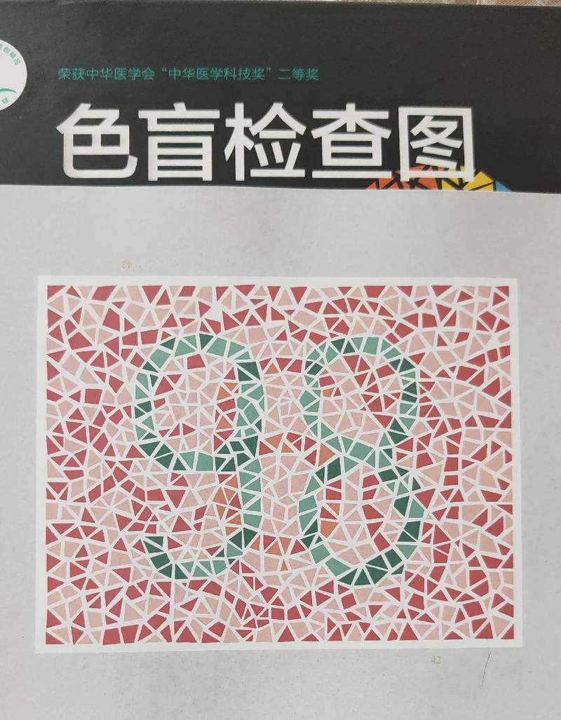 色盲检查图第六版pdf截图