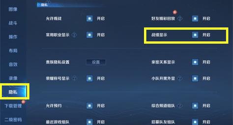 王者荣耀隐藏战绩查询2022截图