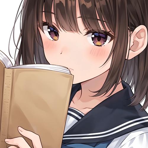 JK漫画头像是粉头