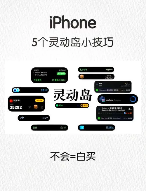 灵动岛的功能有哪些