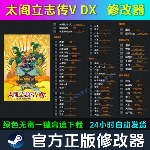 太阁立志传5内存修改器截图