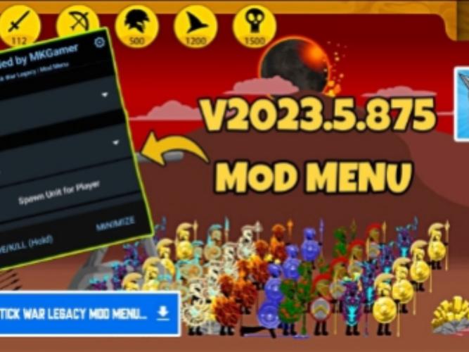 火柴人战争OPENMODMENU修改器完美版截图