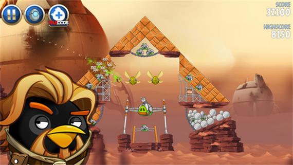 愤怒小鸟星球大战2安装无限金币版截图
