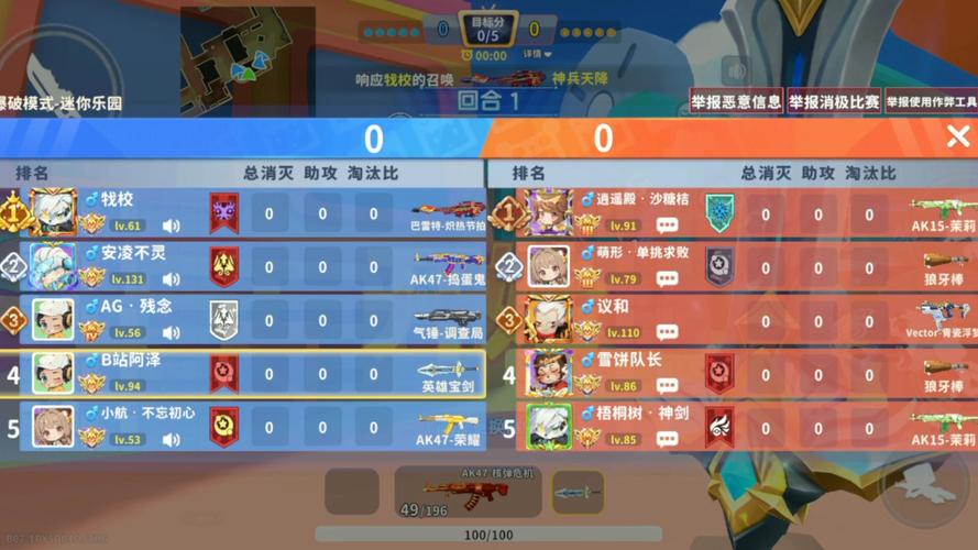 迷你枪战精英辅助菜单MOD完美版截图