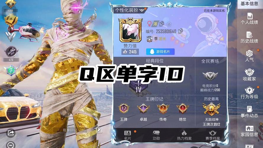 和平精英单字id生成器2023特征截图