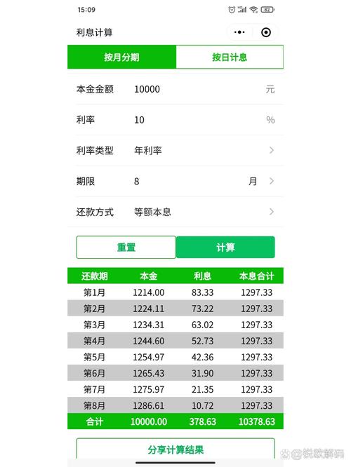 法院利息计算器手机版截图