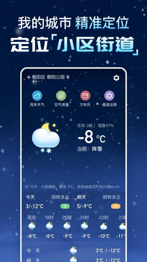 手机桌面天气预报显示设置截图