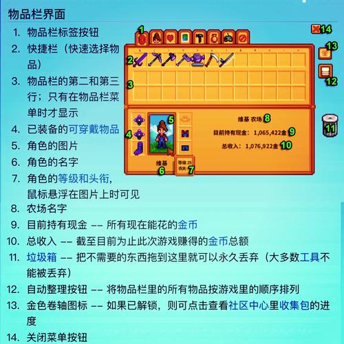 星露谷物语背包修改器截图