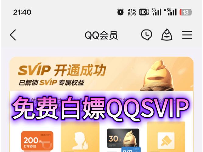 qqsvip兑换码领取2024图标
