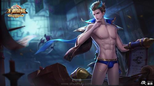 王者荣耀男英雄去掉所有服装无爱心无删减版图标