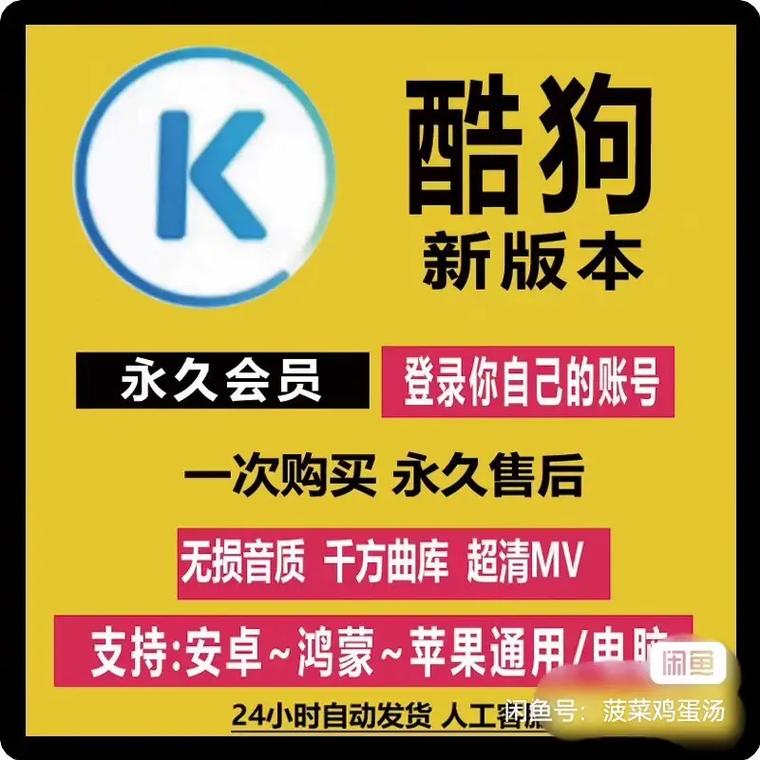 酷狗概念版VIP兑换码永久vip版截图