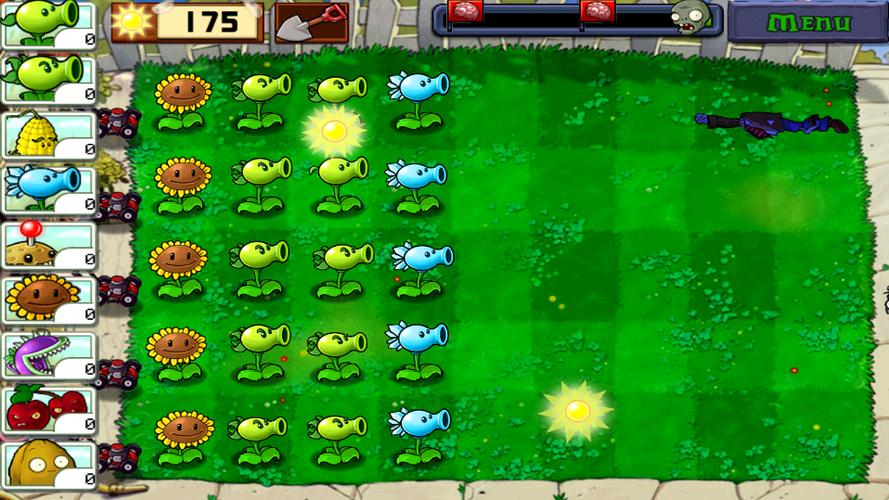 pvz原版无限阳光正版截图