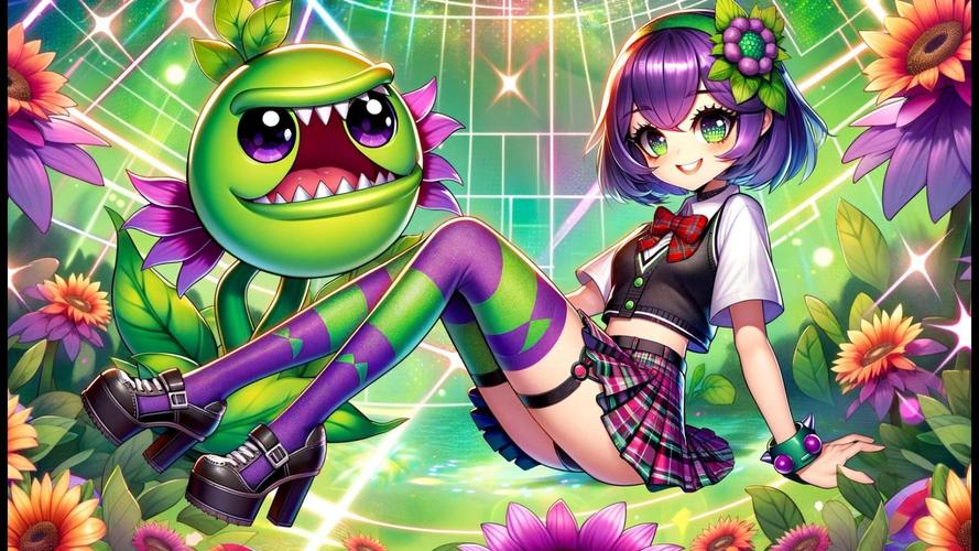 植物大战僵尸娘化少女破解版无限vip截图