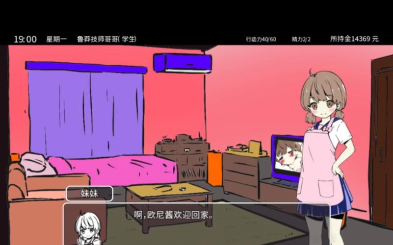 妹同居生活内置作弊菜单彩色版截图