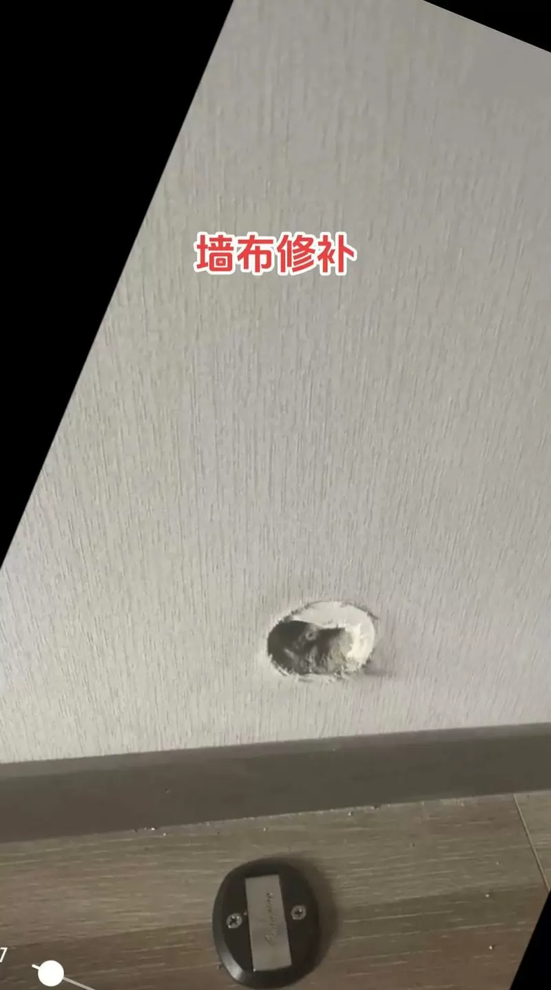 墙布修补一个洞多少钱