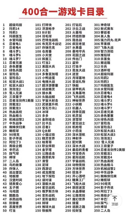 掌机游戏目录大全游戏截图