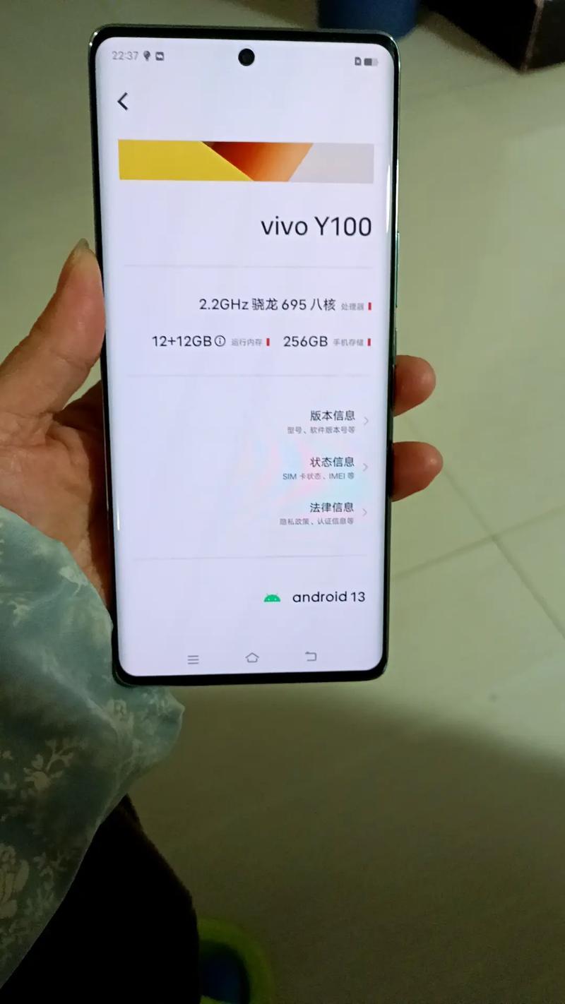 vivoy100参数配置破解截图
