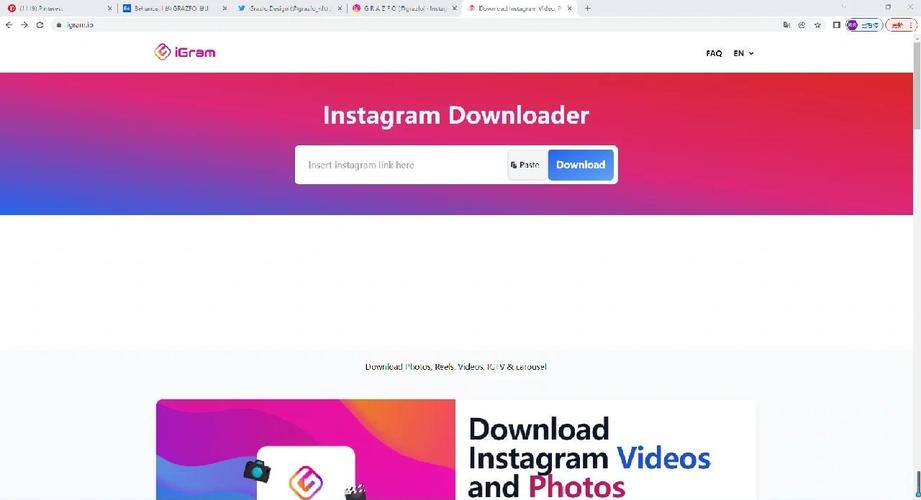 instagram电脑下装方法清爽版截图