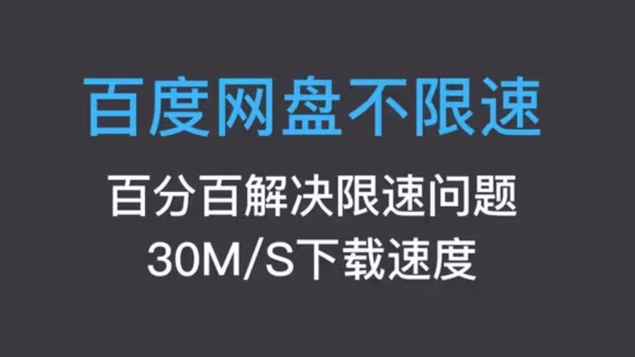 百度网盘怎么解除下载限速去广告截图
