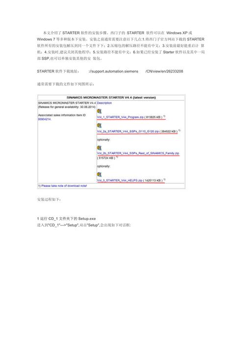 starter安装步骤截图