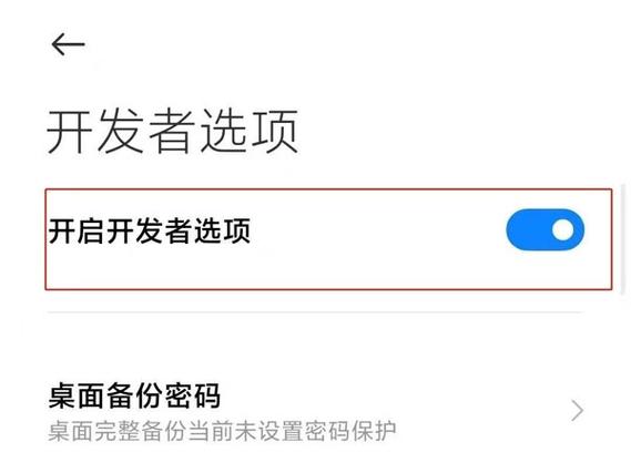开发者模式miui优化光环加速版截图
