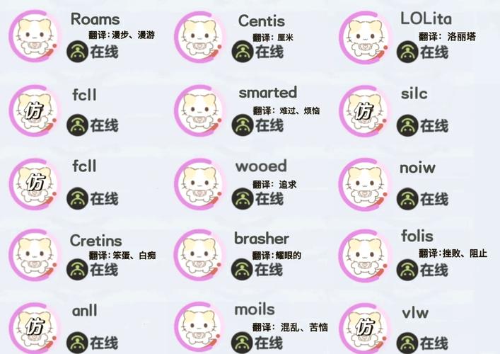 成人猫咪最新地域网名是什么啥修改版截图