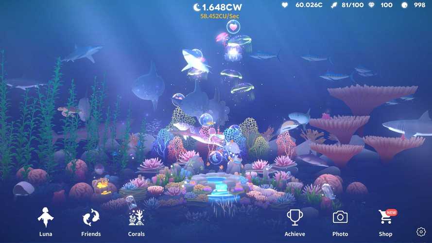 深海庭院_大量货币1.12.0(1)截图