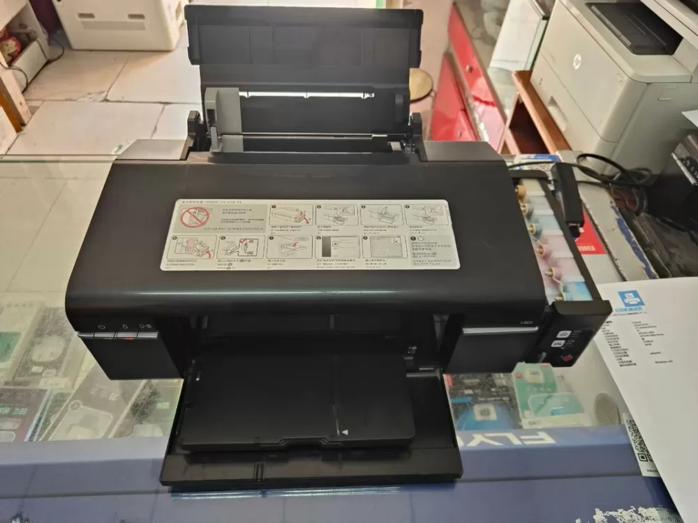 爱普生l801拆机图解