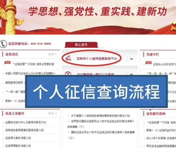 信用报告网上查询截图