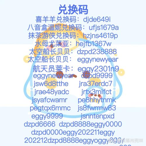 蛋仔派对兑换码10000蛋币截图